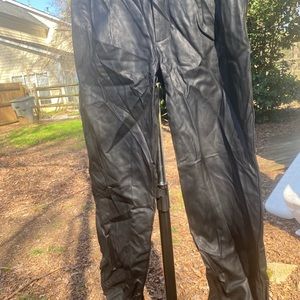 BNWOT Storage SALE-Leather Pants Banana Republic